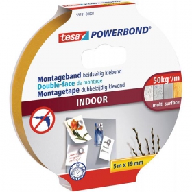 tesa Powerbond Montageband Indoor doppelseitiges Fixierungs - Klebeband fr den Innenbereich