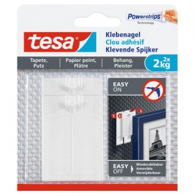 tesa Klebenagel Tapete&Putz Klebenagel für raue Obeflächen bis 2 kg