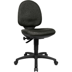 Topstar Tec 50 Arbeitsdrehstuhl ergonomische Rckenlehne stufenlos verstellbar, Lendenwirbelsttze