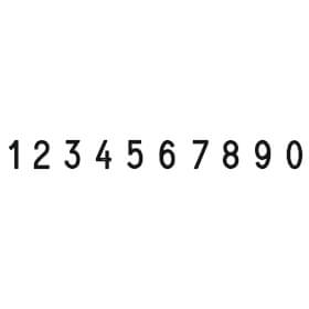 Trodat Professional 55510 Ziffernstempel 5 mm Schrifthöhe, 10-stellig