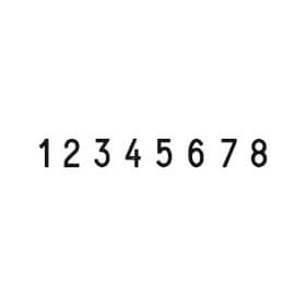Trodat Professional 5558 Ziffernstempel 5 mm Schrifthöhe, 8-stellig
