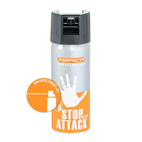 PERFECTA Animal Stop 110 Pfefferspray balistischer Strahl, Inhalt 50 ml