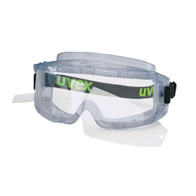 uvex Schutzbrille ultravision mit 2 Abreißfolien Vollsichtbrille mit weitem Sichtfeld und alls Überbrille geeignet