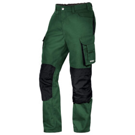 uvex perfexxion Hose premium mit Knietaschen tanne grün sehr robuste Arbeitshose mit Knietaschen aus Cordura
