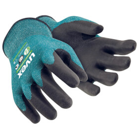 uvex Montagehandschuh Bamboo TwinFlex  D xg Nachhaltiger Handschuh mit gutem Schnittschutz