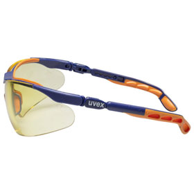 uvex Schutzbrille i-vo mit funktionaler Anpassung durch verstellbare Bügel