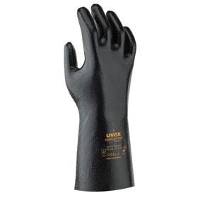 uvex Arbeitshandschuhe 60954 rubiflex ESD NB35A antistatischer Chemikalienschutzhandschuh für ESD - Bereiche