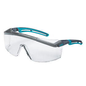 uvex Schutzbrille astrospec 2.0 anthrazit, petrol individuelle Anpassung der Bgel und gutes Augenklima durch Belftungssystem
