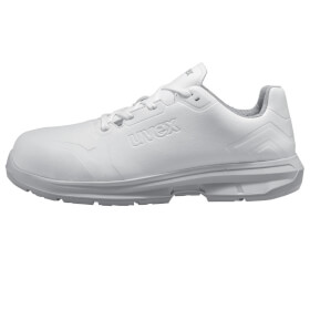 uvex 1 sport hygiene Sicherheitshalbschuh 65822 S3 SRC weiß moderner flexibler und leichter Halbschuh mit glatter Oberfläche