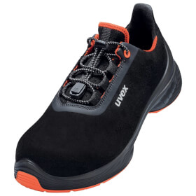 uvex 1 G2 Sicherheitshalbschuh 68498 S2 SRC orange schwarz vereint sehr weiche Dämpfung und hohe Energierückgabe