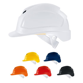 Arbeitsschutzhelm pheos B drei Ventilationsöffnungen, gekürzter Schirm, 