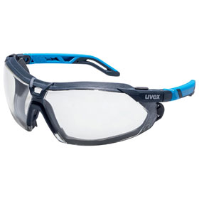 uvex Schutzbrille i - 5 guard durch verstellbare Bügel, optimale Anpassung an viele Gesichtstypen