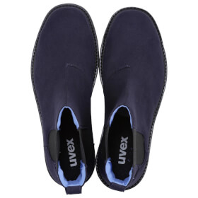 uvex 1 business Sicherheitsschlupfstiefel 84262 S3 SRC blau sehr bequemer Schuh im super modernen Businesslook