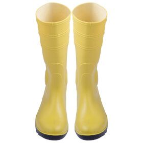 uvex Nora Sicherheitsstiefel 94756 S5 SRC gelb hoher PVC Stiefel mit Ausziehhilfe