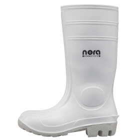 uvex Nora Sicherheitsstiefel 94766 S5 SRC weiß hoher PVC Stiefel mit Ausziehhilfe