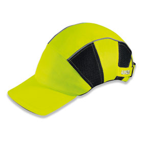 UVEX Anstoßkappe Warnschutz in gelb gute Ergänzung zu Warnschutzkleidung, 
