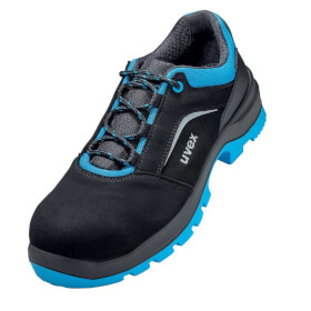 uvex 2 xenova Sicherheitshalbschuh 95578 S2 SRC blau leichter und moderner Halbschuh mit reflektierenden Elementen