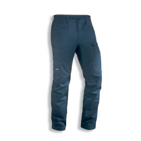 uvex suxxeed Herrenhose basic blau sportliche Arbeitshose mit Stretchbund und Seitentasche