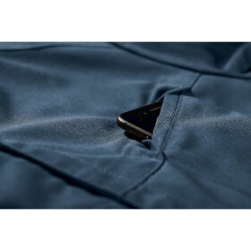 uvex suxxeed Damenjacke basic blau sportliche Damen Arbeitsjacke mit Reißverschluss und Stehkragen