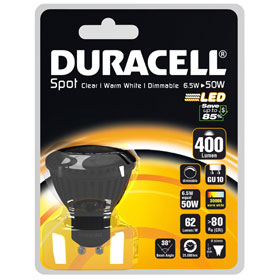 LED-Leuchtmittel DURACELL Spot LED S20