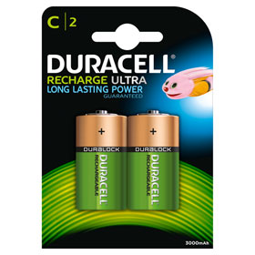 Duracell Recharge Ultra Akku C (HR14) 3.000 mAh