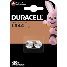 Duracell Knopfzellen LR44 Alkaline - Knopfzellenbatterie