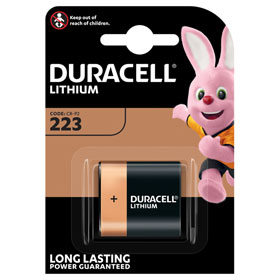 Duracell Ultra Lithium Fotobatterie 223 (CR - P2 / DL223 / EL223AP) Fotobatterie B1