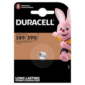 Duracell Knopfzellen 389 / 390 (SR1130 / V389 / V390 / SR54 / SR1130W / SR1130SW) Silber - Oxid Knopfzelle