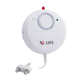 X4 - LIFE Security Wasseralarm, warnt vor Wasserschäden bevor sie entstehen, 