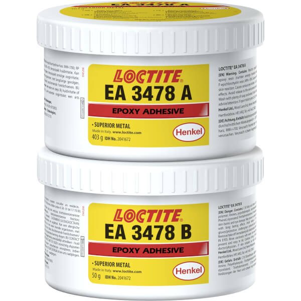Loctite EA 3478 Epoxidharzsystem Ferrosilizium - gefüllt für aggressive Betriebsbedingungen 2K
