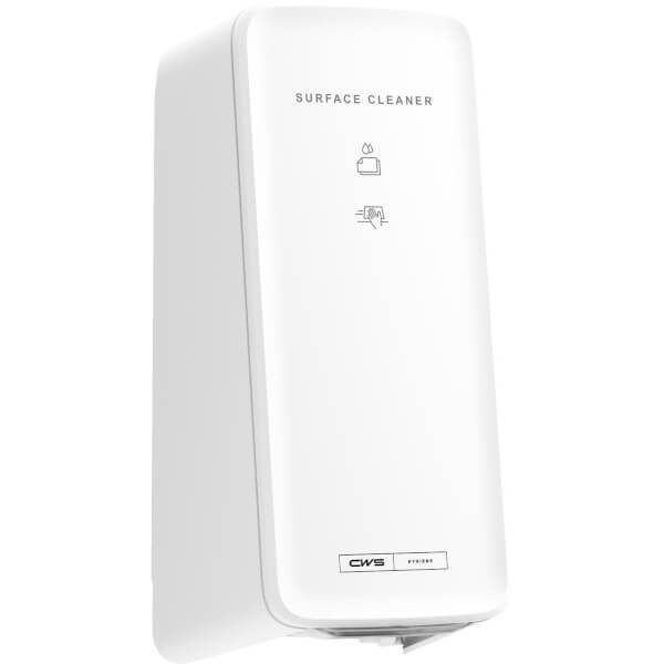 CWS NT elektrischer Flächendesinfektionsspender PureLine Surface Cleaner Sensorspender berührungslose Desinfektionsmittelausgabe für 1000 Portionen