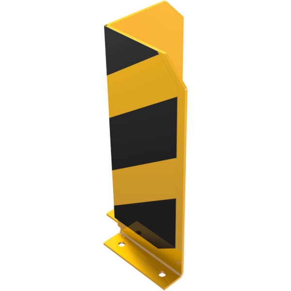 Anfahrschutzwinkel, 160 x 800 mm, gelb/schwarz zum Aufdübeln Anfahrschutzwinkel, 160 x 800 mm, gelb/schwarz zum Aufdübeln