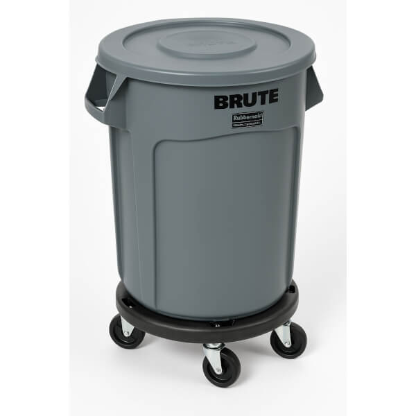 Rubbermaid Sparset Brute Abfalleimer 167 l mit Deckel und Transportroller bruchsicherer Abfallbehälter für Innen- und Außenbereiche kaufen