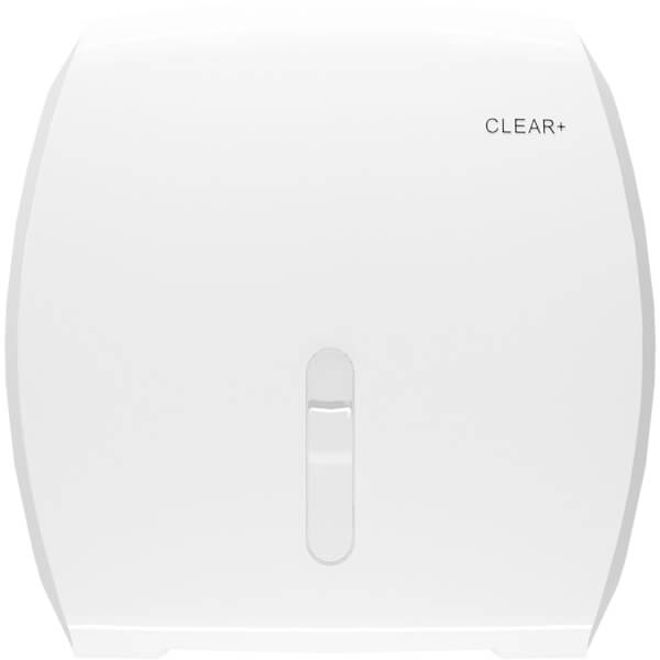 Clear+ Jumbo Toilettenpapierspender Großrollenspender für Waschräume und WCs