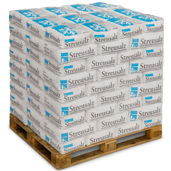 Streusalz premium 1080 kg Auftausalz mit langanhaltender Wirkung bei Glätte bis - 9°C