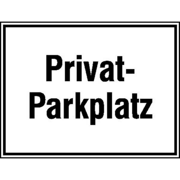 SafetyMarking Parkplatzschild mit Einschlagpfosten Symbol: P mit