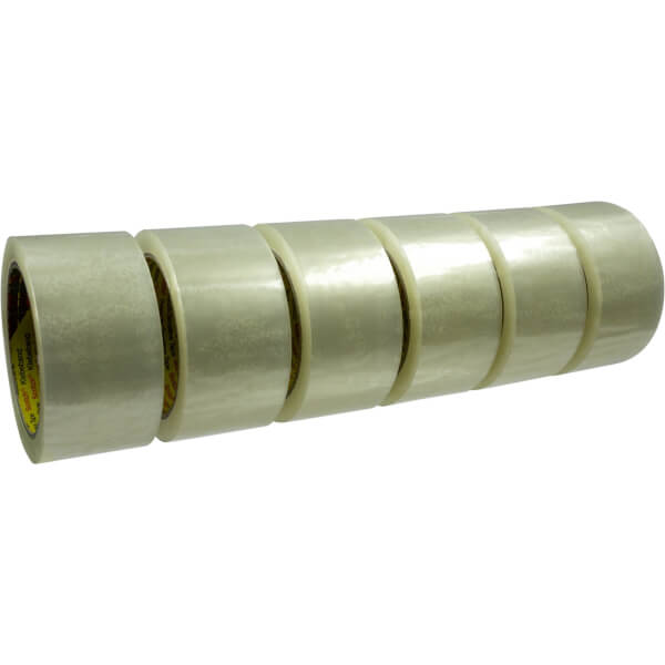 Scotch® 6890 Premium Verpackungsklebeband transparent, leise, für schwere Kartons,