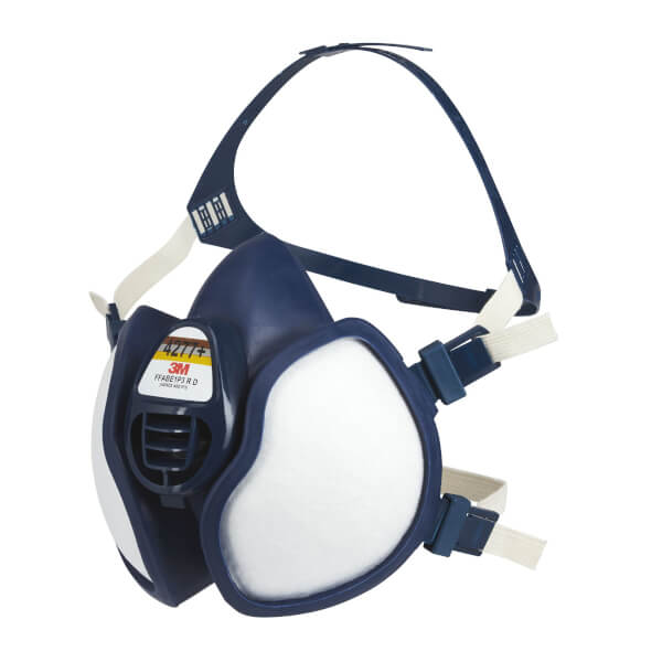 3M Atemschutzmaske 4277+ Filter FFABE1P3 R D Effektive Halbmaske zum Atemschutz