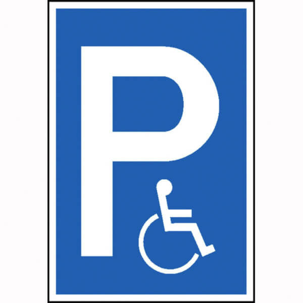 Hinweisschild P G/ästeparkplatz