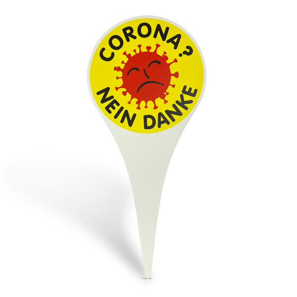 Erdspieß CORONA? NEIN DANKE! direkt beim Hersteller kaufen