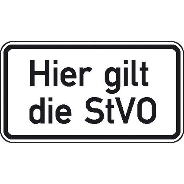 60 x 42 cm 1 Schild Betriebsgelände hier gilt die StVO 