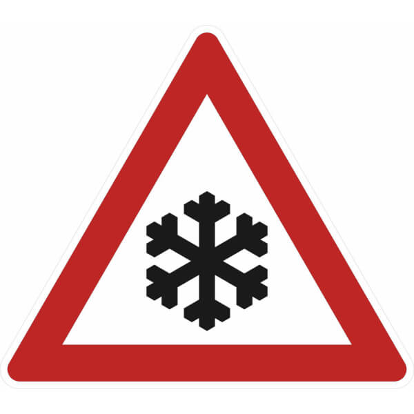Image result for verkehrszeichen schnee