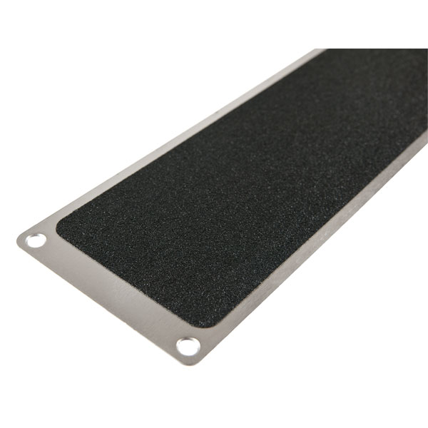 Antirutsch-Aluminiumplatte schwarz zum verschrauben Rutschhemmung R 13 Typ  Universal kaufen