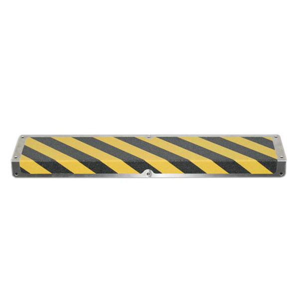 Antirutsch-Treppenkantenprofil gelb/schwarz zum verschrauben