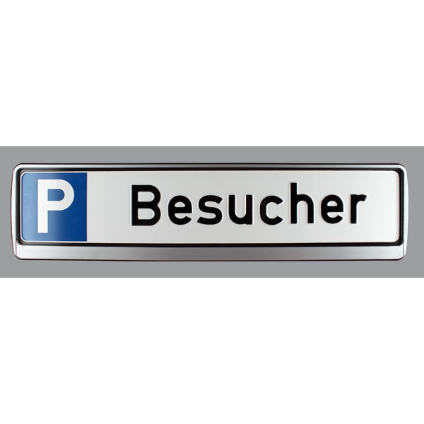 Parkplatz-Schilder zum Selbstbeschriften bestellen