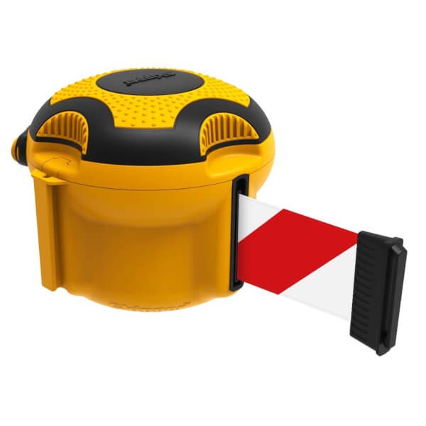 Skipper Mini mobiler Absperrgurt gelb in verschiedenen Gurtfarben