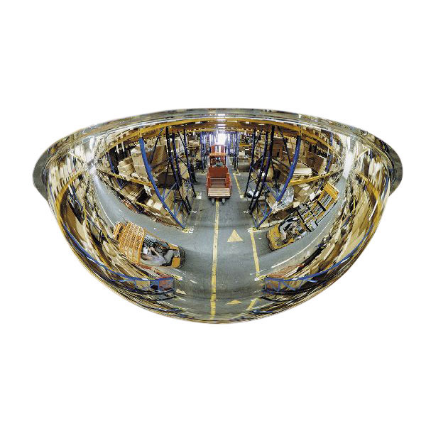 MIRAC 3-Wege-Beobachtungsspiegel, 180°-Sicht, Acrylglas, 1/4 Ø 45 cm