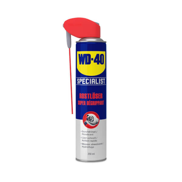 WD - 40 Specialist Rostlöser mit Smart Straw kraftvoller Rostentferner mit wasserabweisenden Hightech - Formel