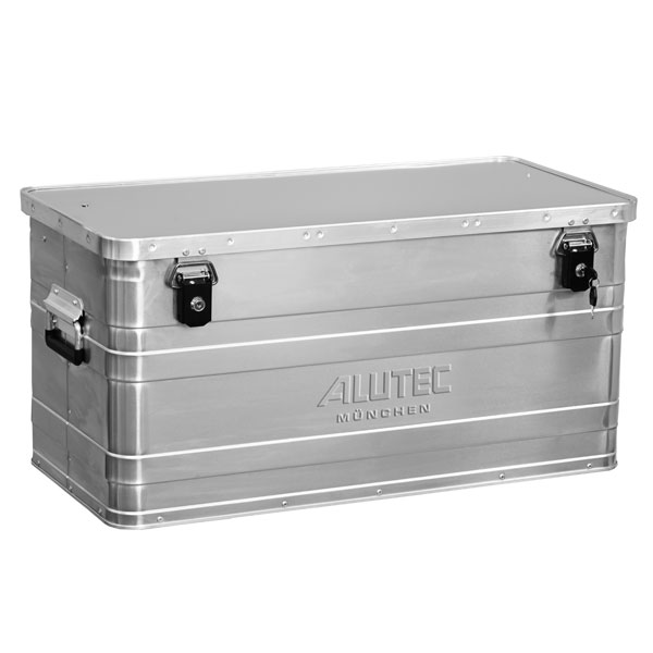 Alutec Aluminumbox Classic 30 Liter – Robuste Transportbox Aus Alu Mit 2 Schlössern & Personalisiertem Aufkleber