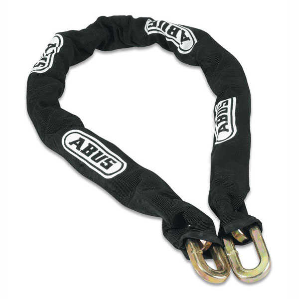 Abus Vierkant - Kette aus gehärtetem Stahl 8 mm Kantenschutz durch hochwertige Textilummantelung